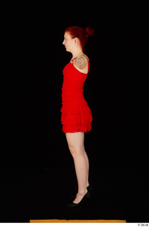 Vanessa Shelby red dress standing t poses whole body 0007.jpg